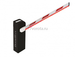 Итальянский шлагбаум DoorHan BARRIER-PRO-RPD3000LED 3 м